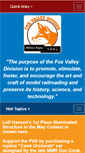 Mobile Screenshot of foxvalleydivision.org